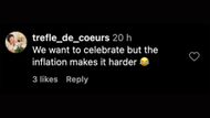 Instagram comment (Image via Instagram/@trefle_de_coeurs)